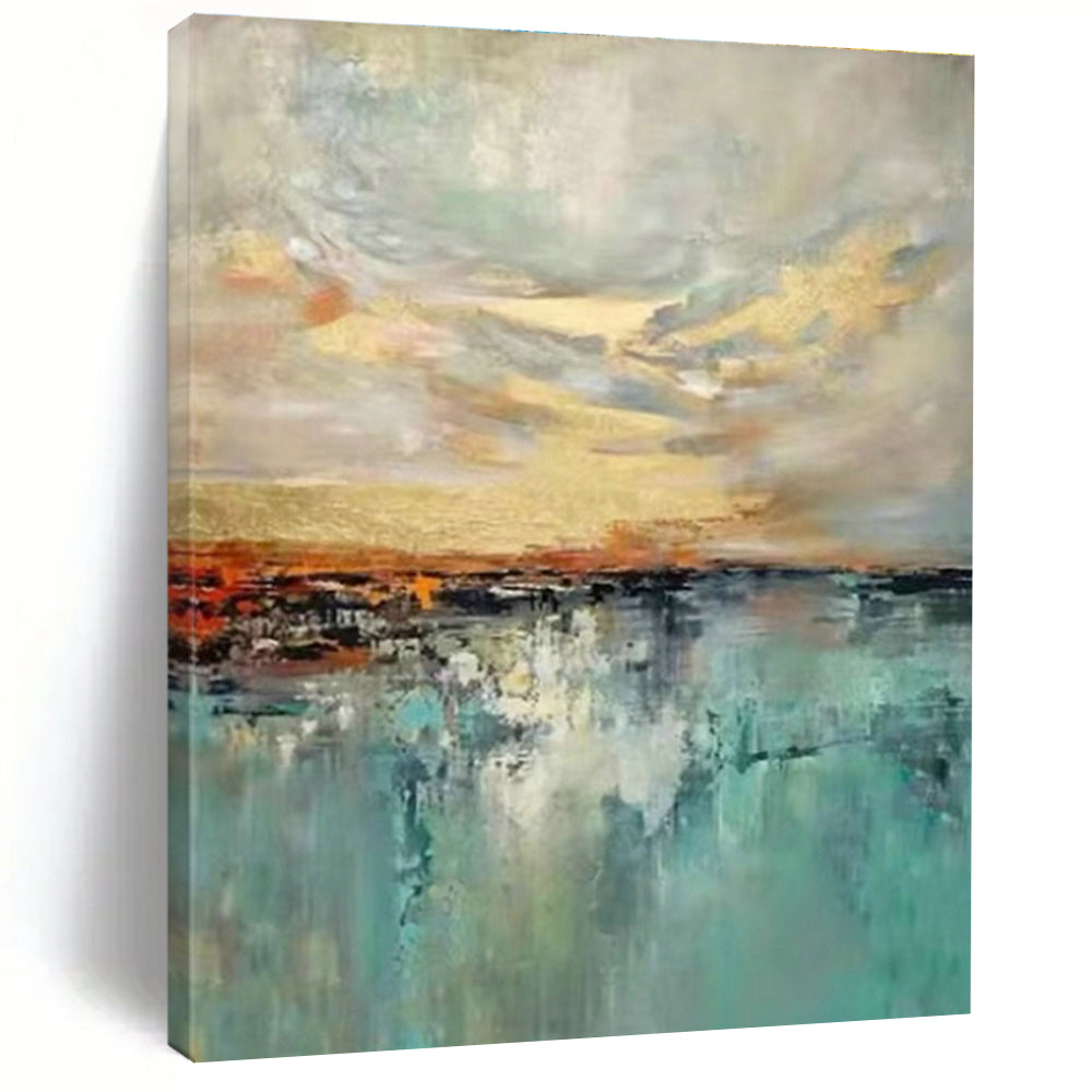 Massive Custom Abstract Paintings for Office Conference Rooms & Bedroom Dressing Areas DLZ0581