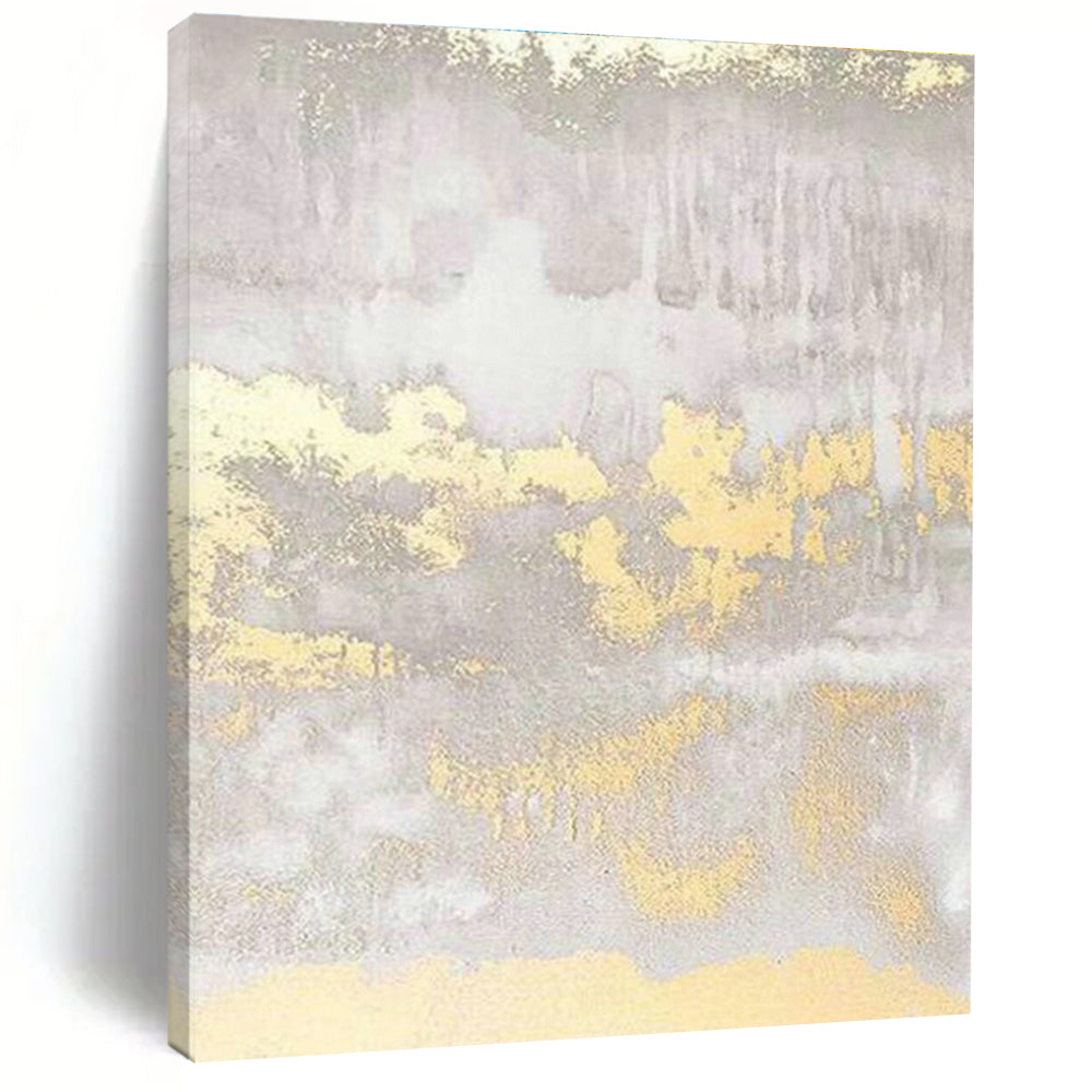 Large Hand-Painted Abstract Canvas Painting, a Personalized Dress for Living Room and Bedroom DLZ0958