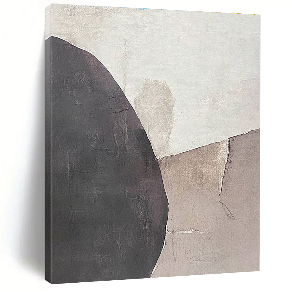 Gray Beige Abstract Forms GER846