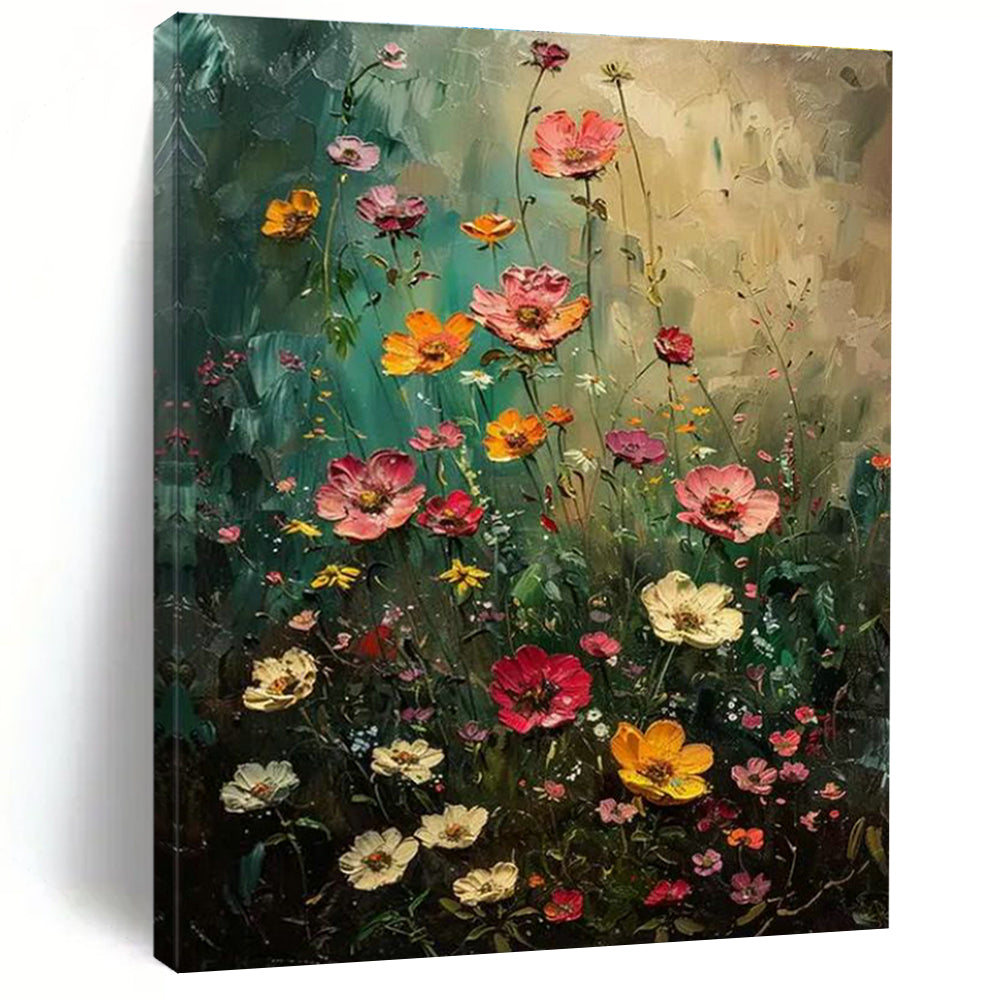 Vast Custom-Designed Handmade Abstract Painting for Bedroom & Hallway DLZ2254
