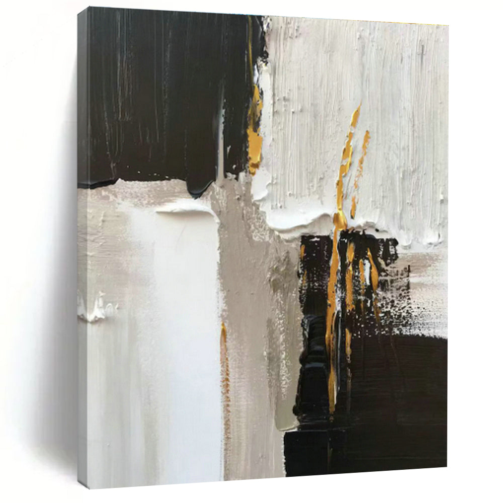 Oversized Abstract Canvases for Dining Room Double - Height Walls and Office Atrium Spaces DLZ0807