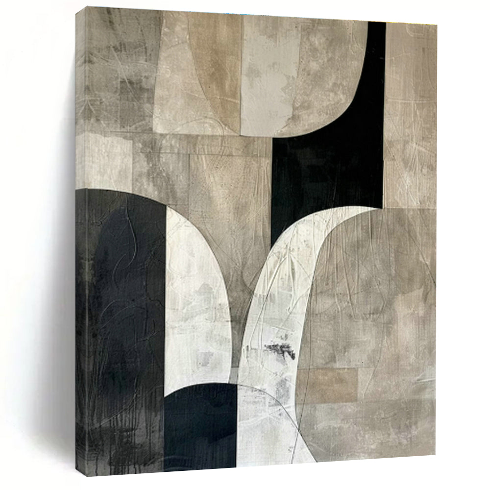 Hand - Painted Extra - Large Abstract Work for Bedroom & Living Room DLZ1327