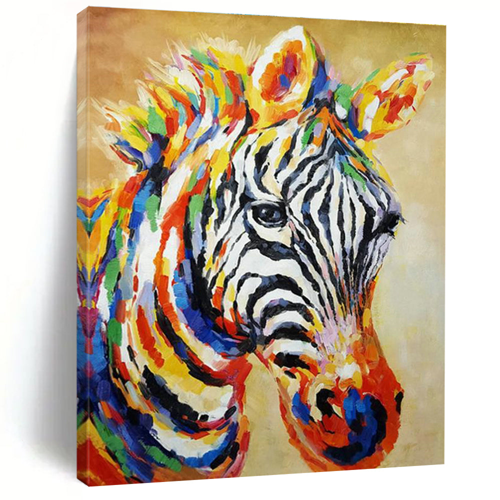 Big Custom - Built Handmade Abstract Canvas for Office and Hallway DLZ2142