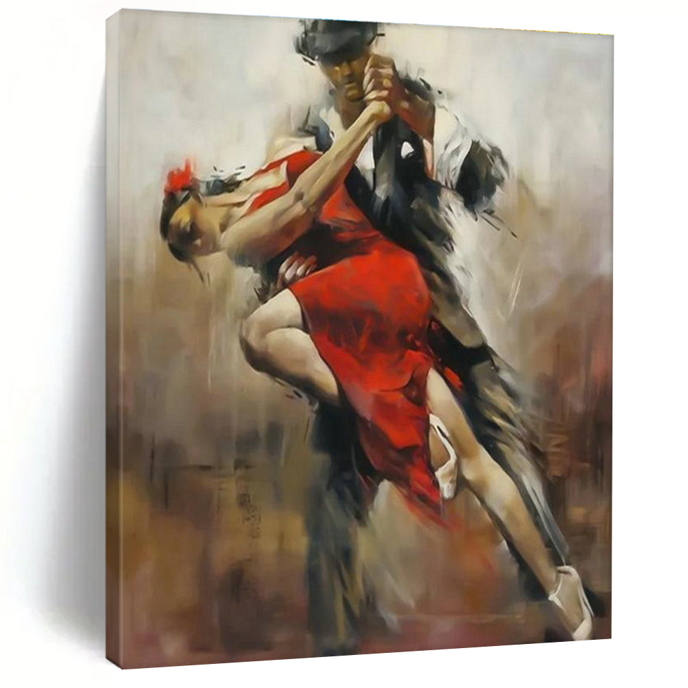 Hand-Painted Abstract Painting for Office & Hallway DLZ2337