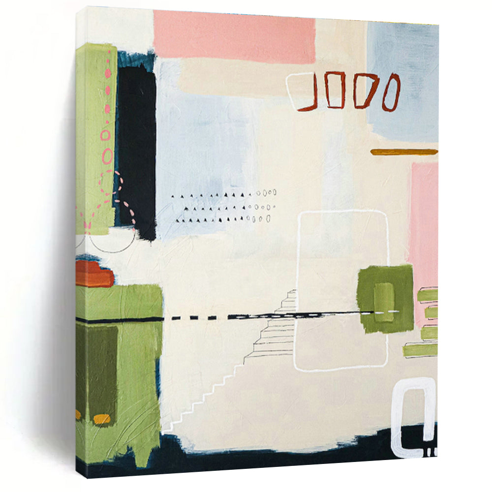 Immense Custom Abstract Wall Hanging for Bedroom & Office DLZ1116