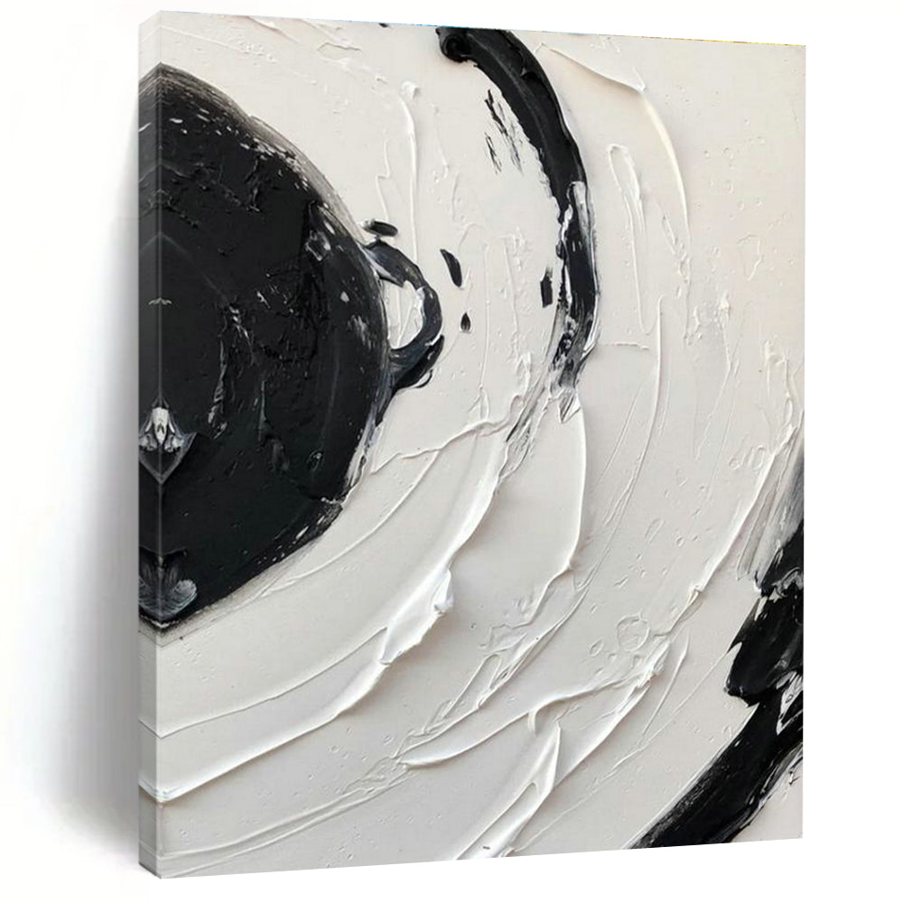 Oversized Handmade Abstract Canvas Mural for Office Break Room & Living Room Alcove DLZ2377