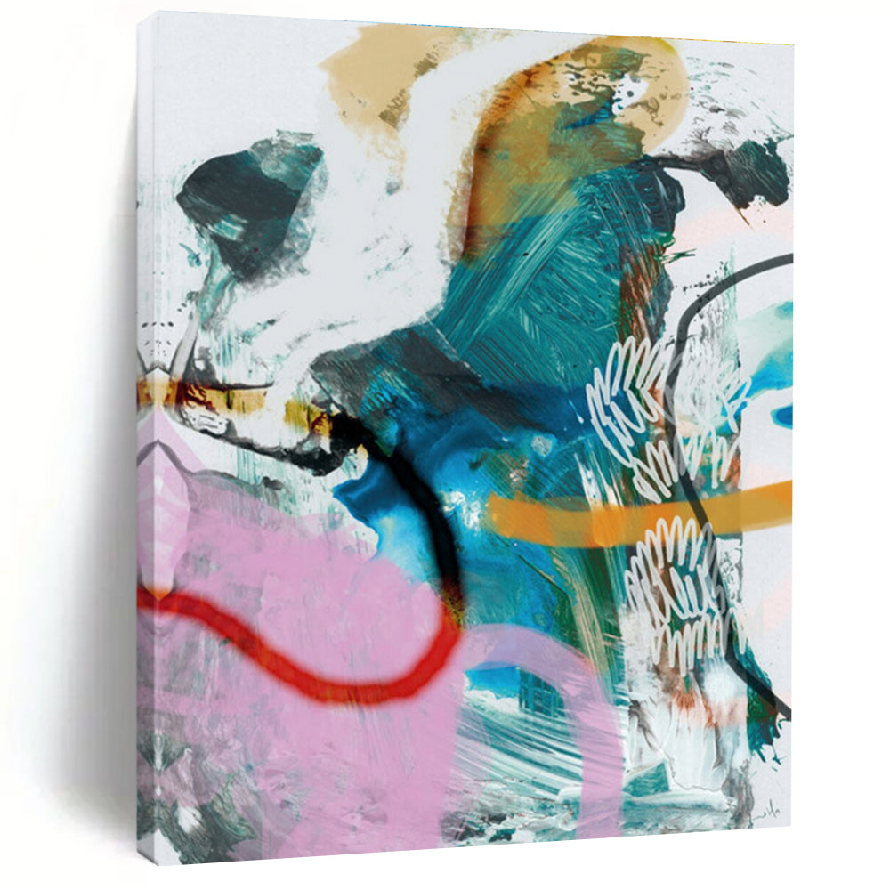 Colorful Eclectic Abstract Painting ADGE229