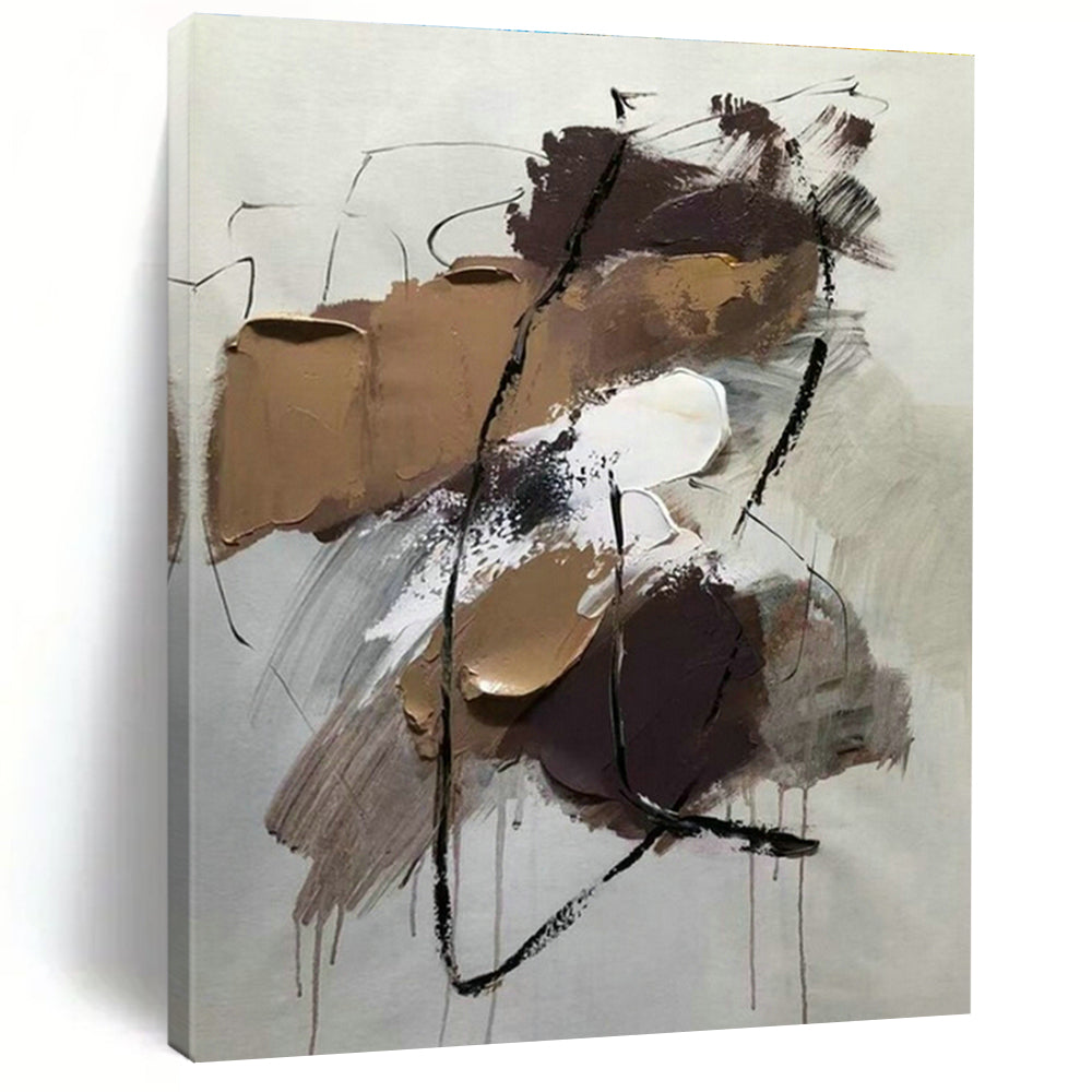 Hand-Crafted Abstract Wall Decor for Cottage Living Room & Bedroom DLZ1656