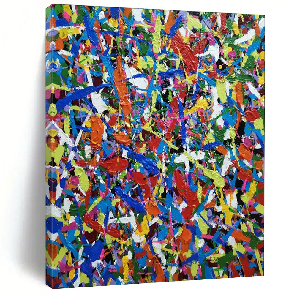 Colossal Custom - Made Abstract Canvas for Dining Room & Hallway DLZ2266