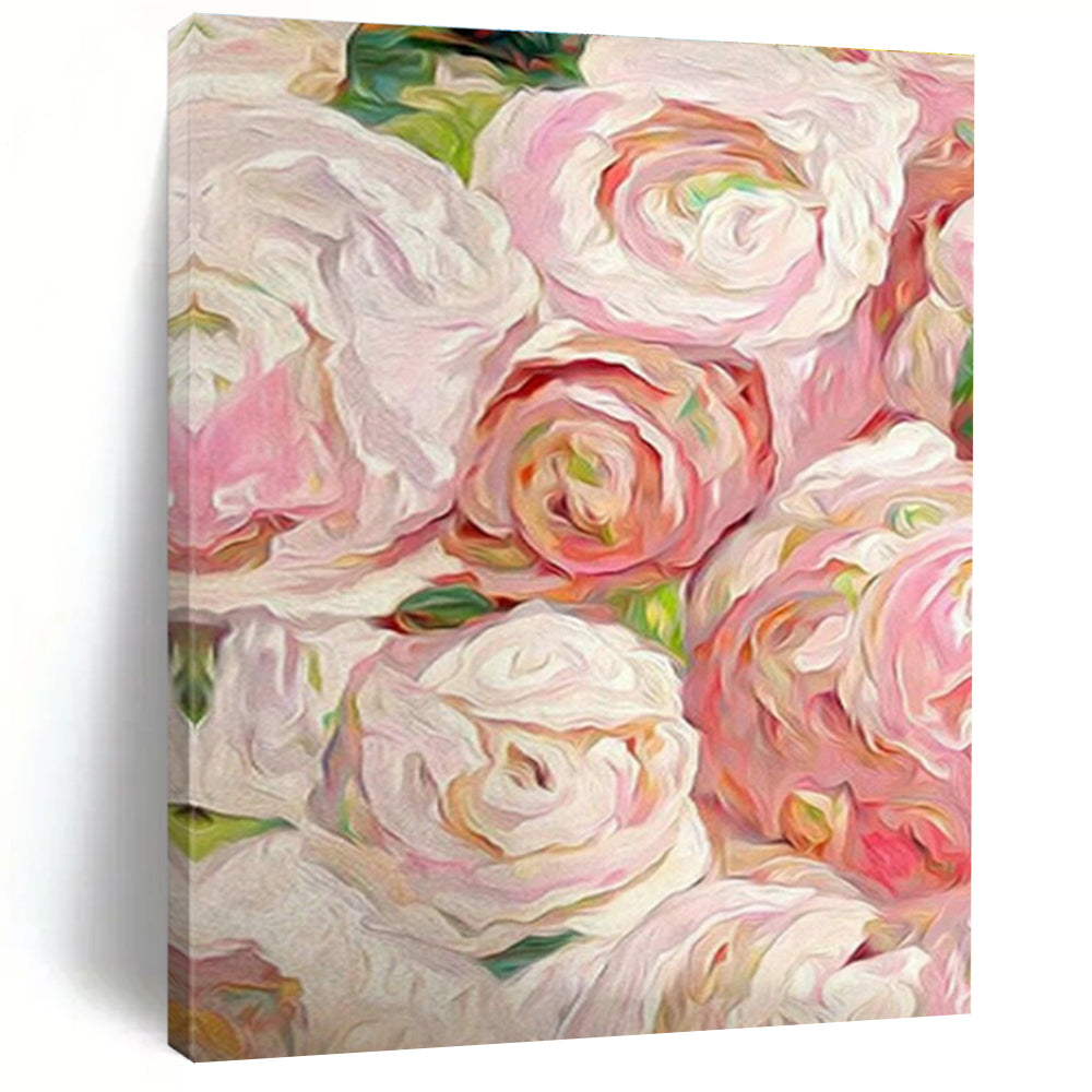 Oversized Bespoke Hand-Painted Abstract Art for Entryway & Dining Room DLZ0990