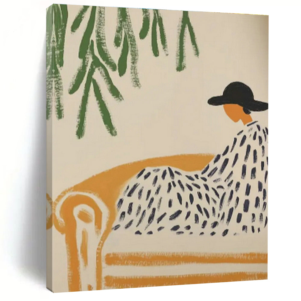 Grand - Scale Custom Abstract Canvases for Living Room Home Bars & Office Break Room Refrigerators DLZ0703