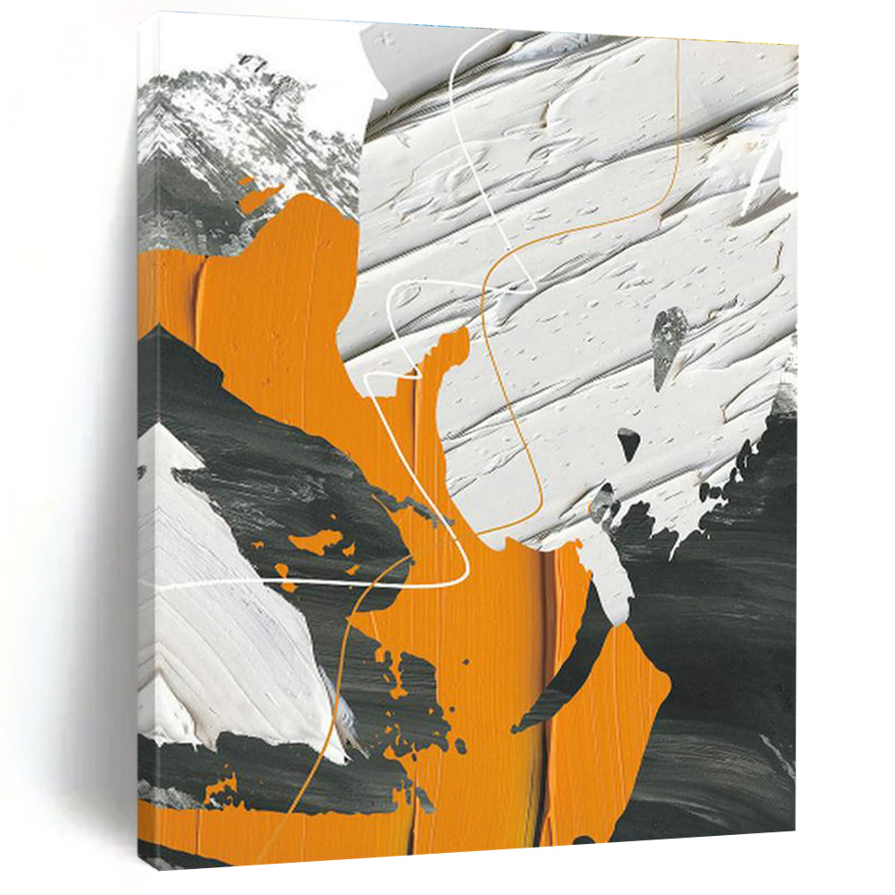Tremendous Custom - Fit Hand Painted Abstract Wall Decor for Living Room & Dining Room DLZ2228