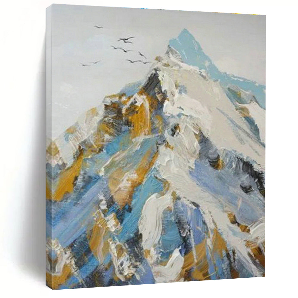 Oversized Hand-Painted Abstract Decorative Painting, Creating a Visual Focal Point for Living Room and Corridor DLZ0962