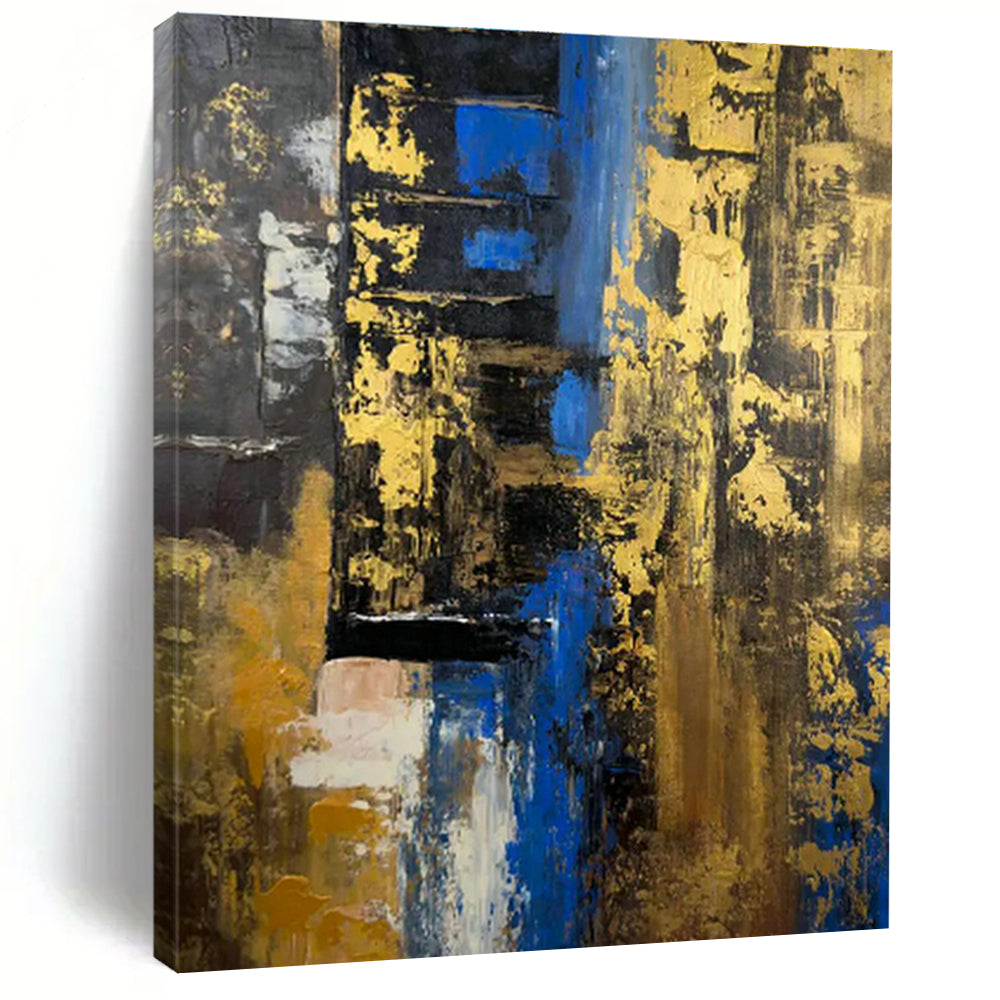 Gigantic - Format Hand - Painted Abstract Murals for Living Room Feature Walls & Office Branding Zones DLZ0739