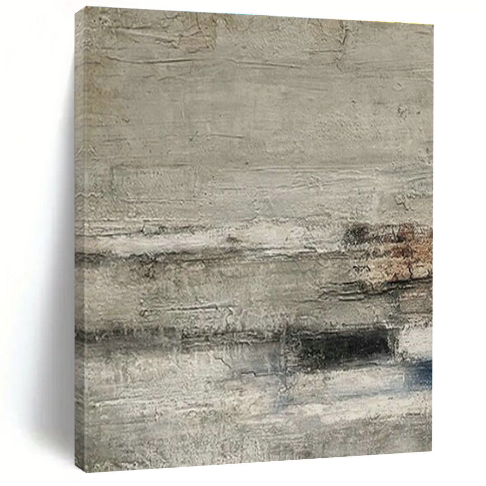 Large Customizable Handmade Abstract Painting for Living Room Bookshelf Wall and Bedroom Reading Nook DLZ1872