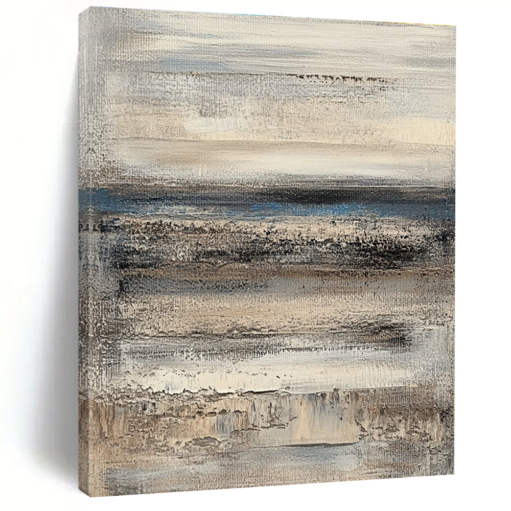 Layered Neutral Abstract with Subtle Color Variations GER285