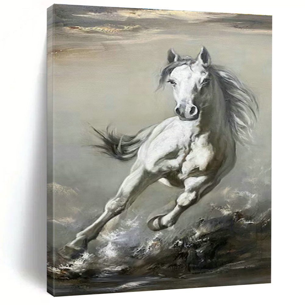 XX - Large, Bespoke Handmade Abstract Canvas Art for Hallway & Cottages DLZ2042
