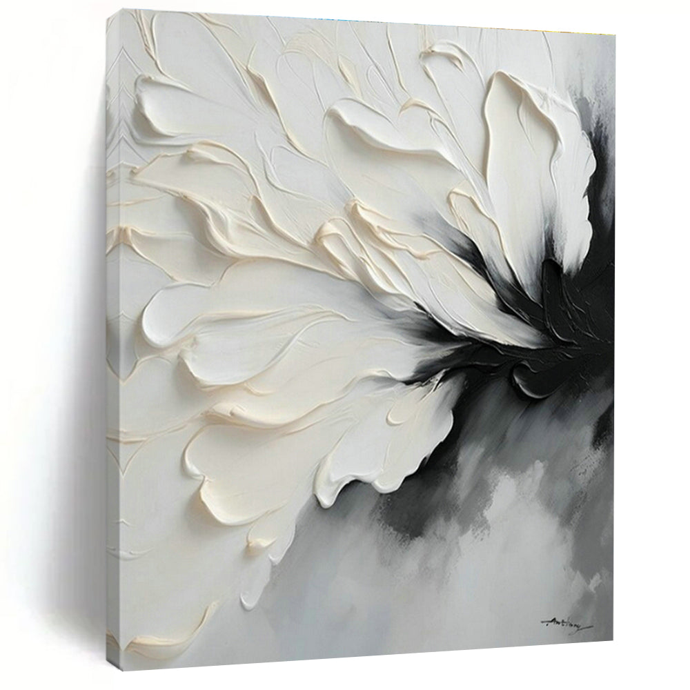 Customizable Handmade Abstract Canvas for Entryway & Cottage Dining Room DLZ1648