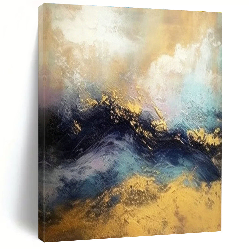 Tremendous - Depth Custom Hand - Painted Abstracts for Dining Room Celebration DLZ0447