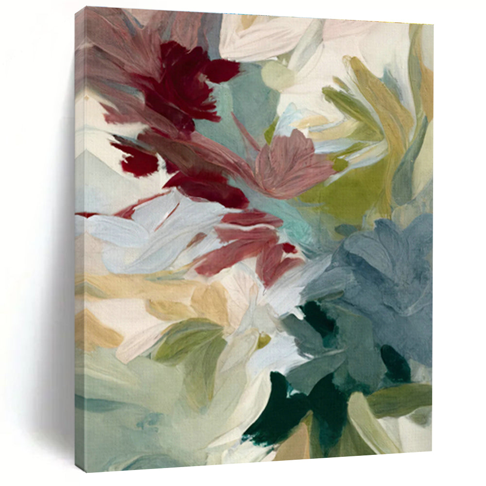 Hand - Painted Abstract Canvas for Dining Room & Hallway DLZ1358