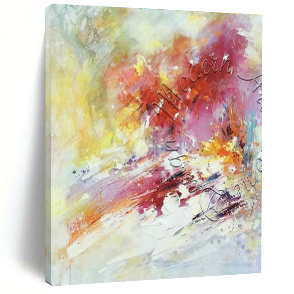 Original Handmade Abstract Painting for Hallway and Entryway DLZ1825