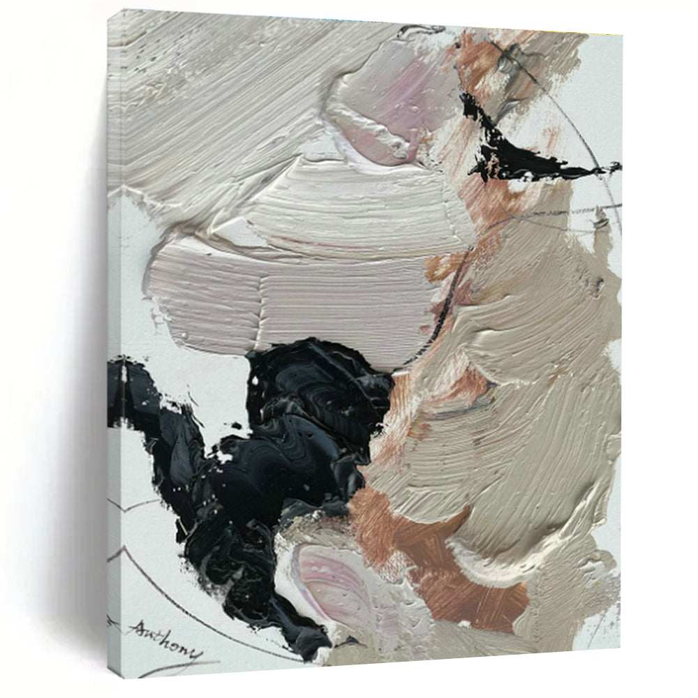 Hand - Painted Abstract Canvases for Cottage Dining Room Breakfast Nooks & Hallway Display Cases DLZ0823