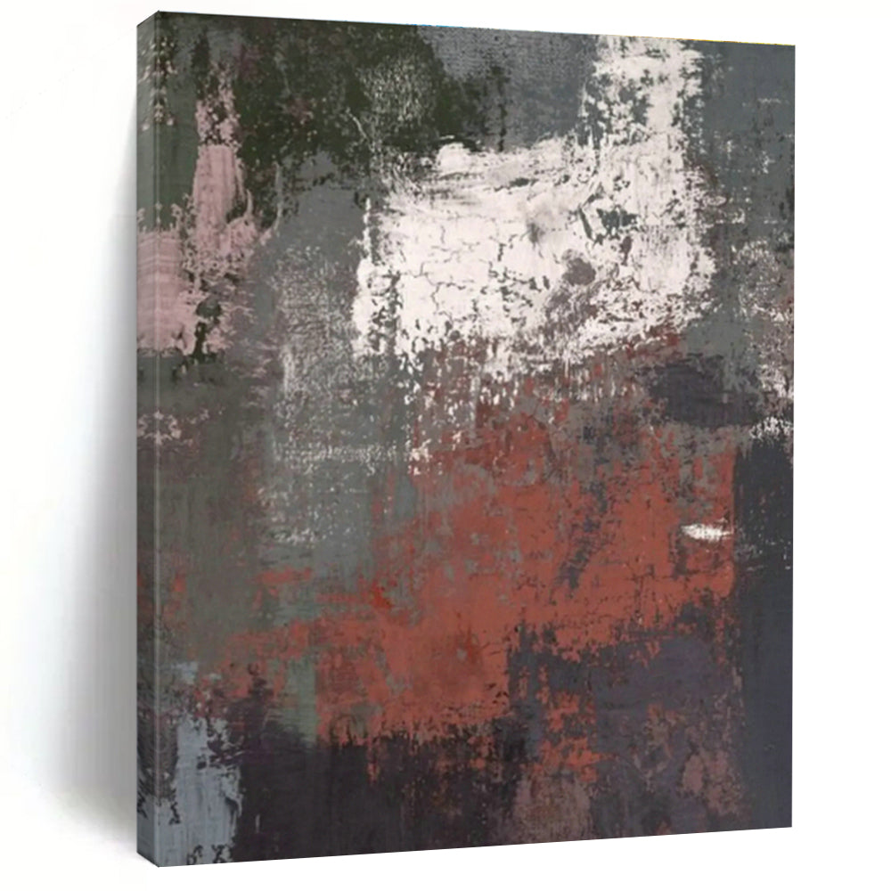 Large Hand - Painted Abstract Canvases for Hallway and Office DLZ0637