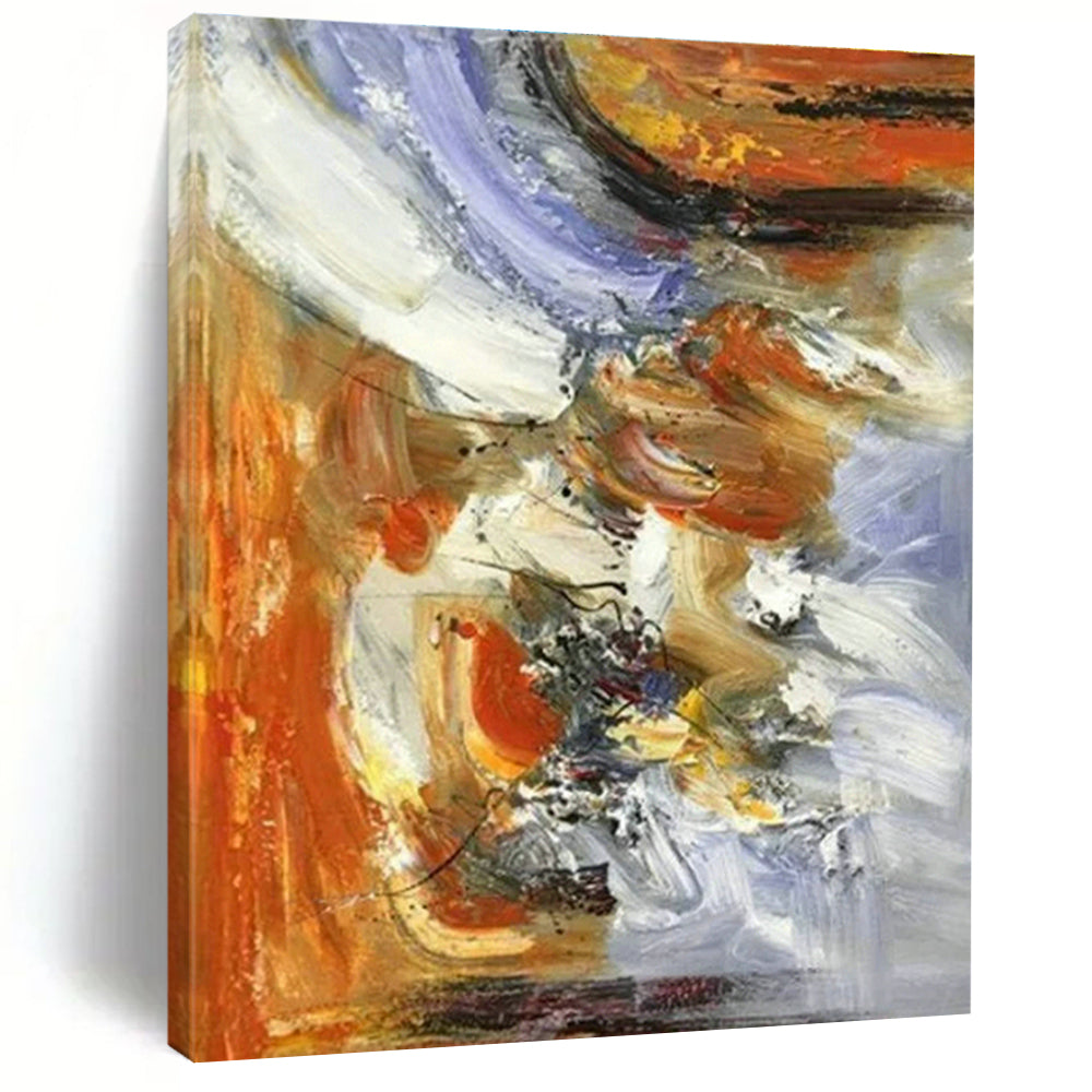 Large Hand-Painted Abstract Decor for Dining Room and Hallway DLZ1460