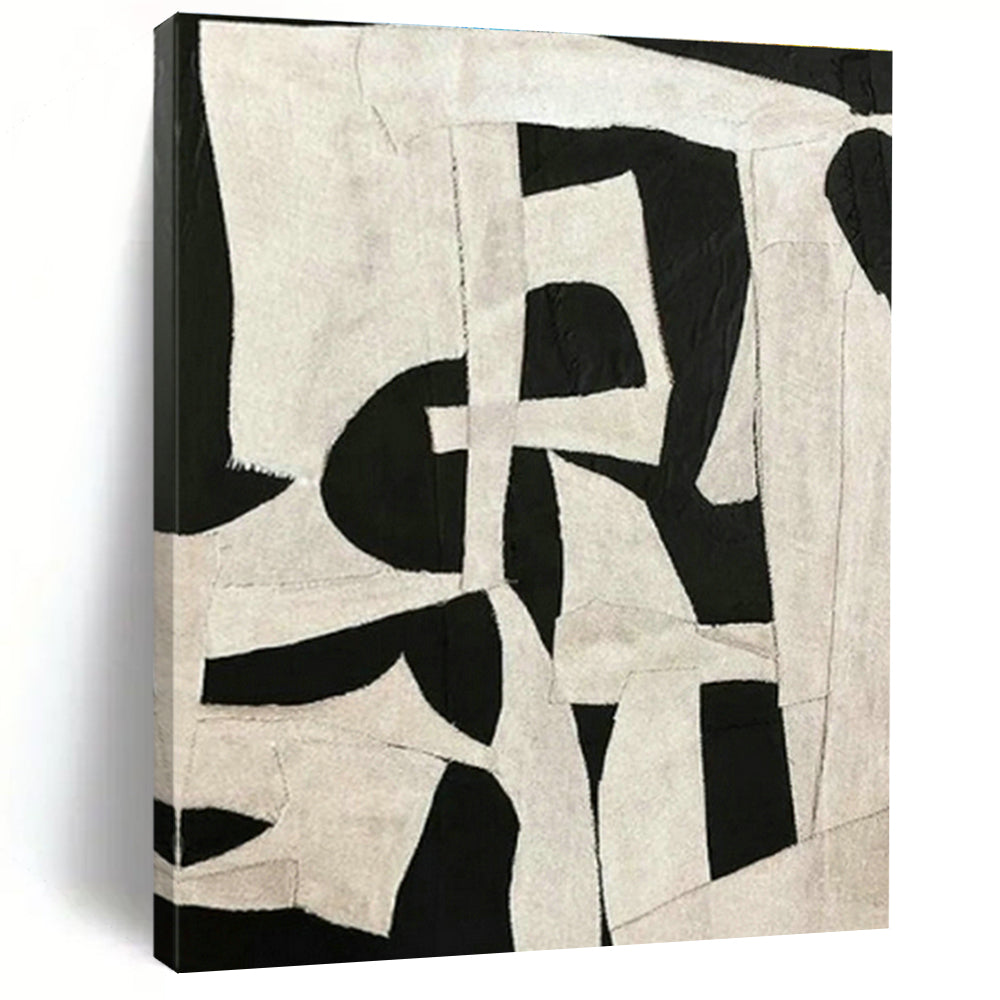 Oversized Custom Abstract Canvas for Dining Room & Cottage Bedroom DLZ1144