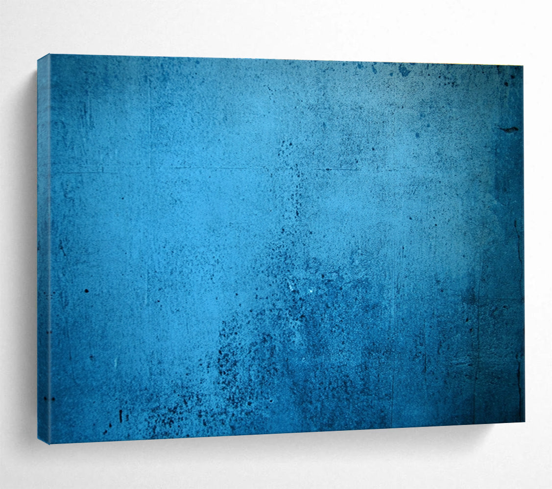Large abstract painting featuring a dark blue grunge background with ultra-realistic texture perfect for modern decor.SC576