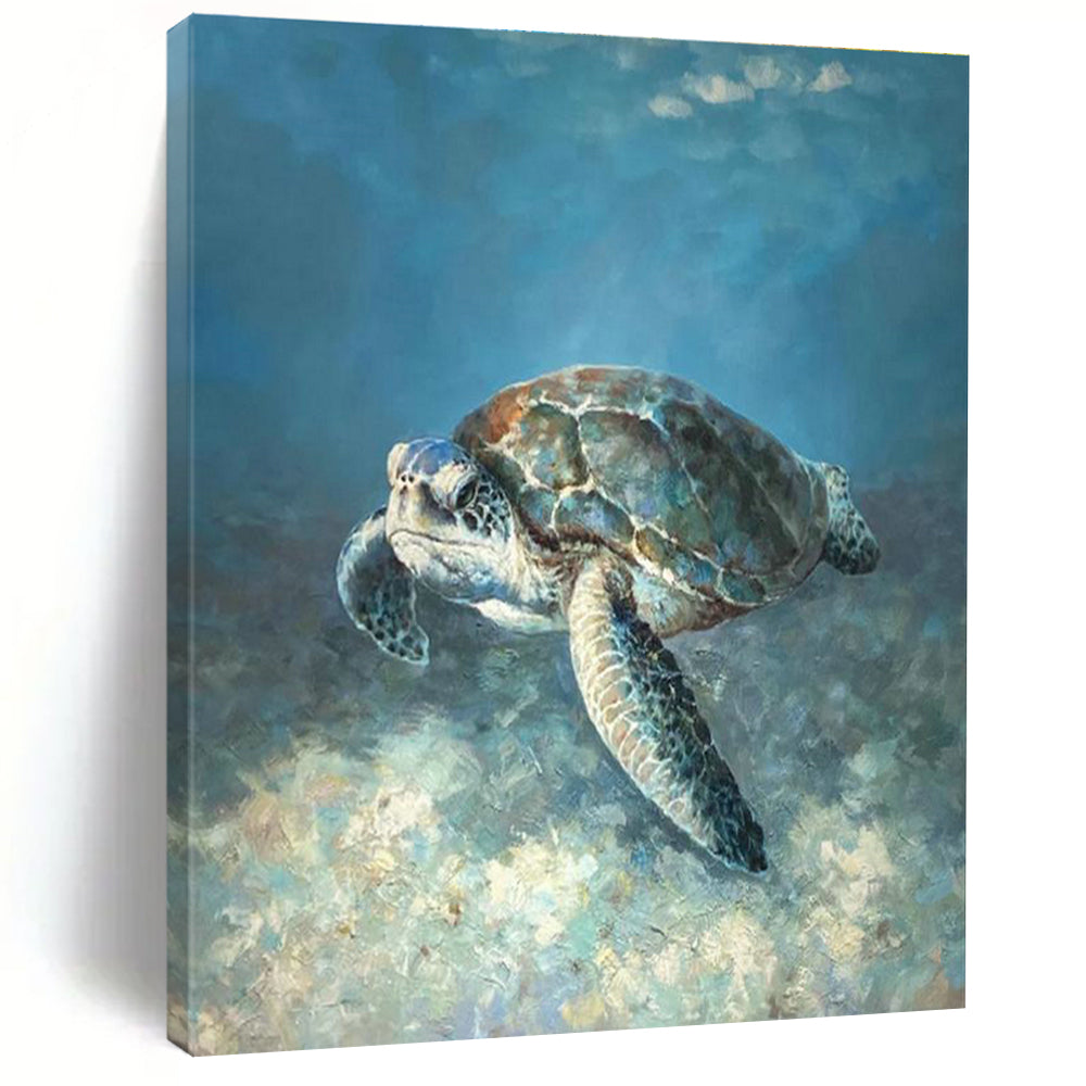 Extra - Large Bespoke Hand Painted Abstract Wall Art for Cottages and Living Room DLZ2143