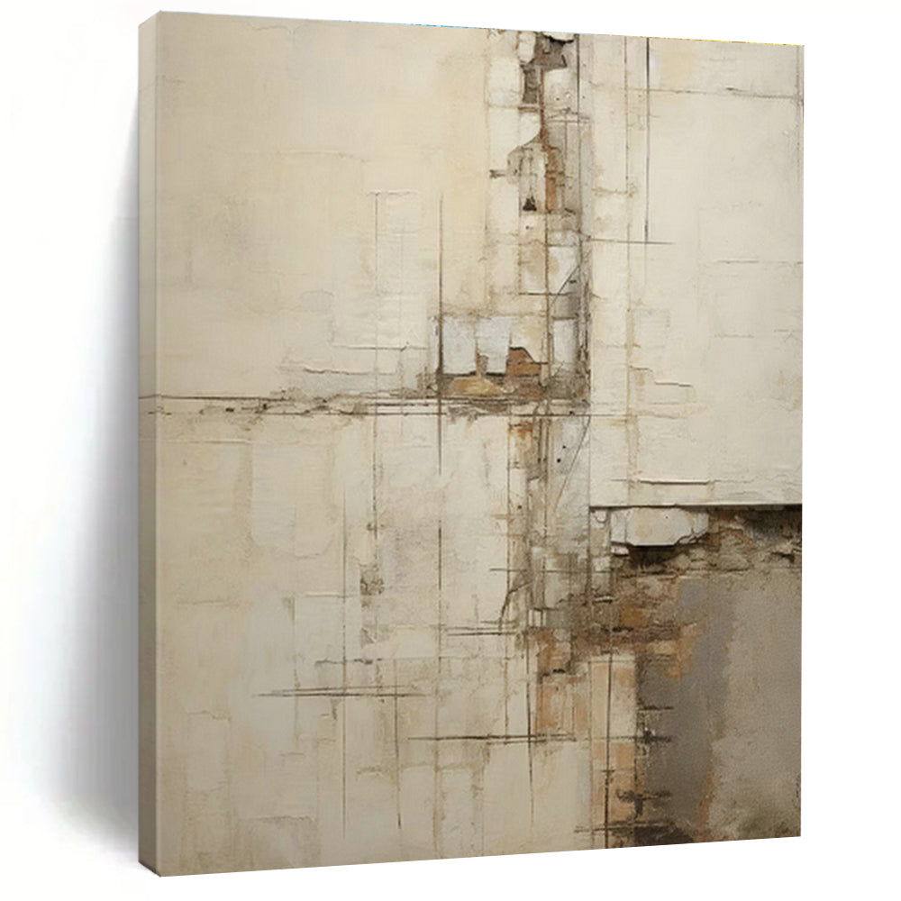 Handcrafted Oversized Abstract Art for Cottage Dining Room & Hallway DLZ1326