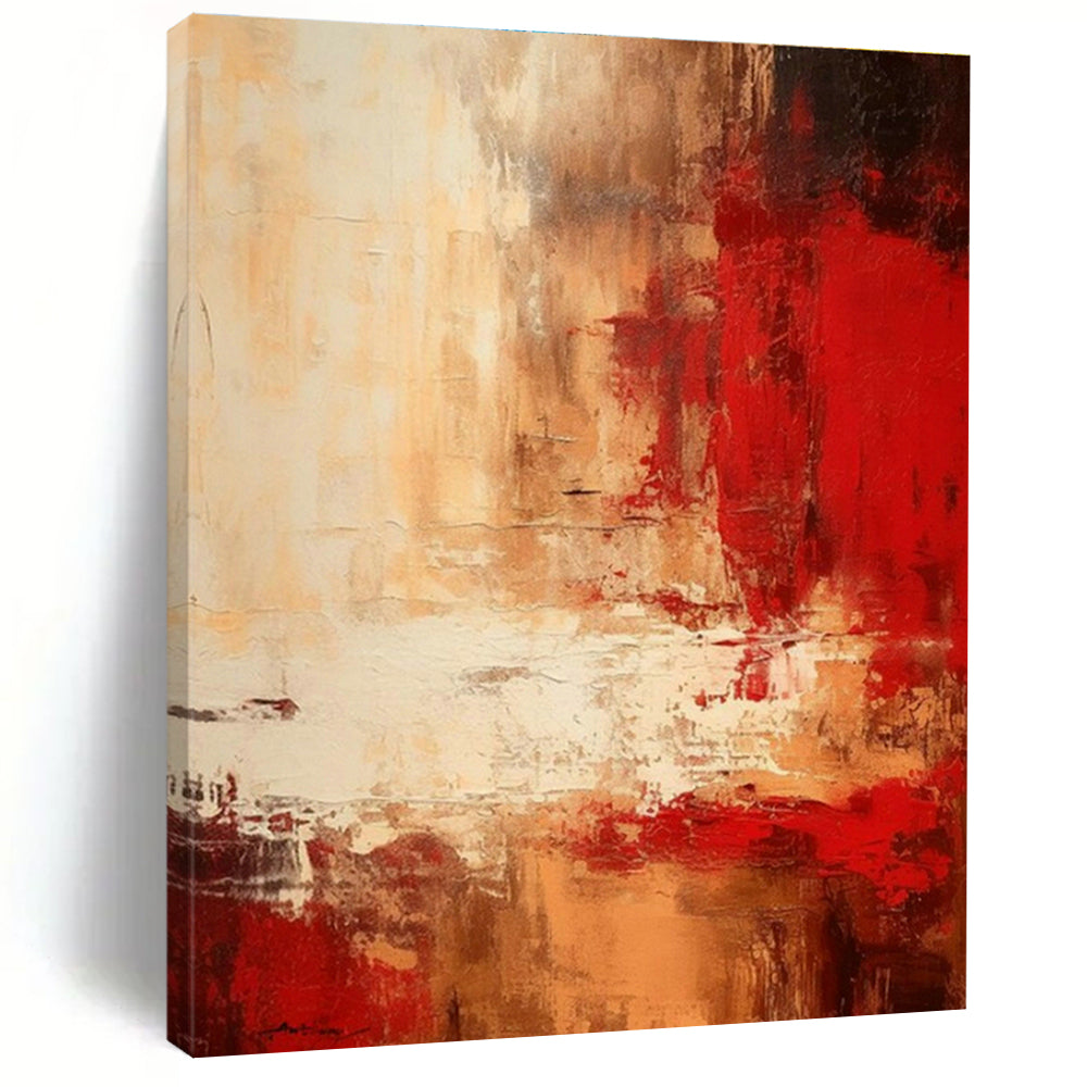 Original Handmade Abstract Canvas for Hallway & Cottage Office DLZ1655