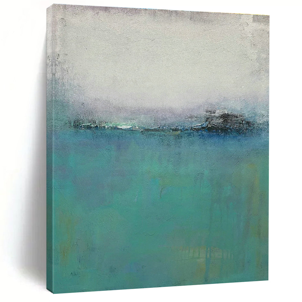 Oversized Tailored Abstract Painting for Dining Room & Cottage Entryway DLZ1227