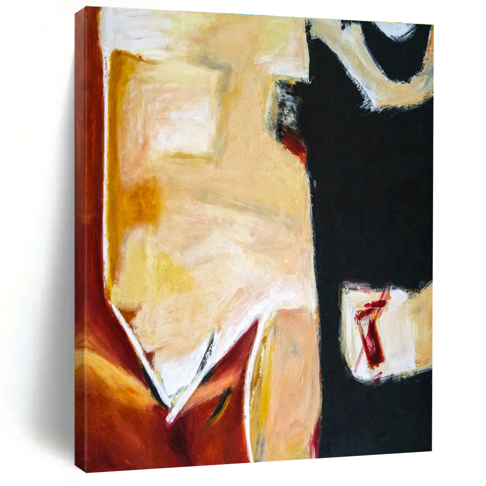 Gigantic - Scale Custom-Made Abstract Wall Hanging for Living Room & Entryway DLZ1097