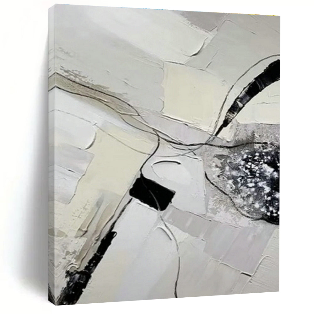 Hand-Crafted Oversized Abstract Painting for Bedroom & Cottage Living Room DLZ1179