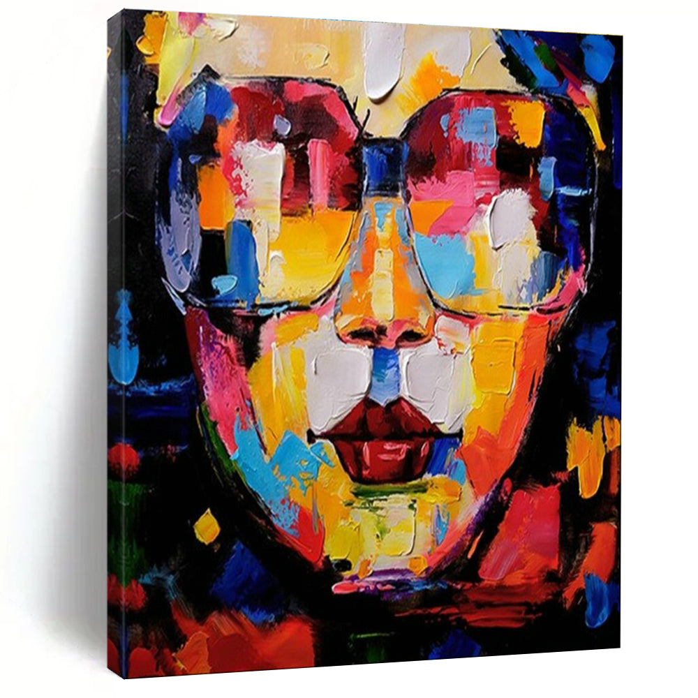Handmade Abstract Wall Decor for Cottage Office & Entryway DLZ2352