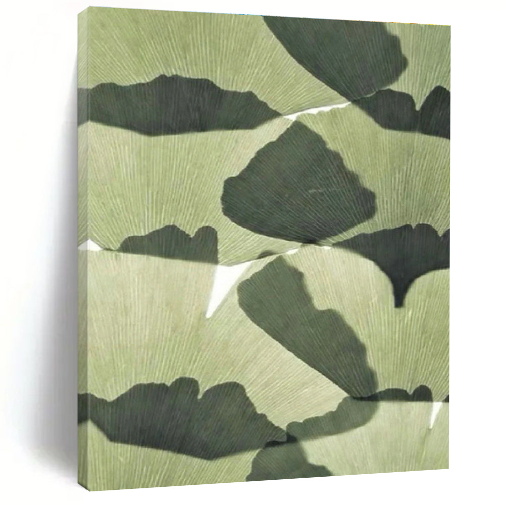 Monumental Custom Abstract Mural for Dining Room & Entryway DLZ1077