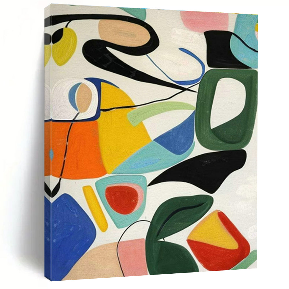 Handmade Abstract Art for Cottage Bedroom and Office DLZ1480
