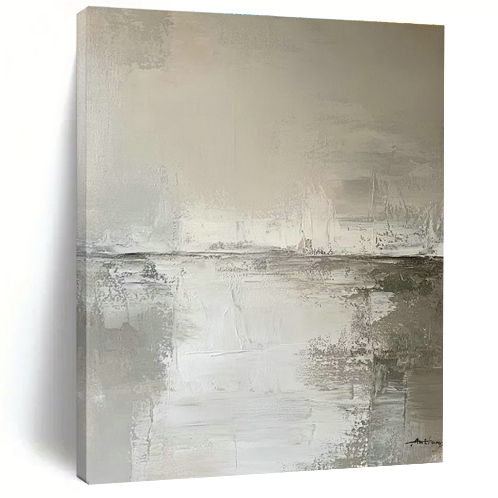 Large - Scale Hand - Painted Abstracts for Dining Room Buffet Areas and Office Cubicle Partitions DLZ0783