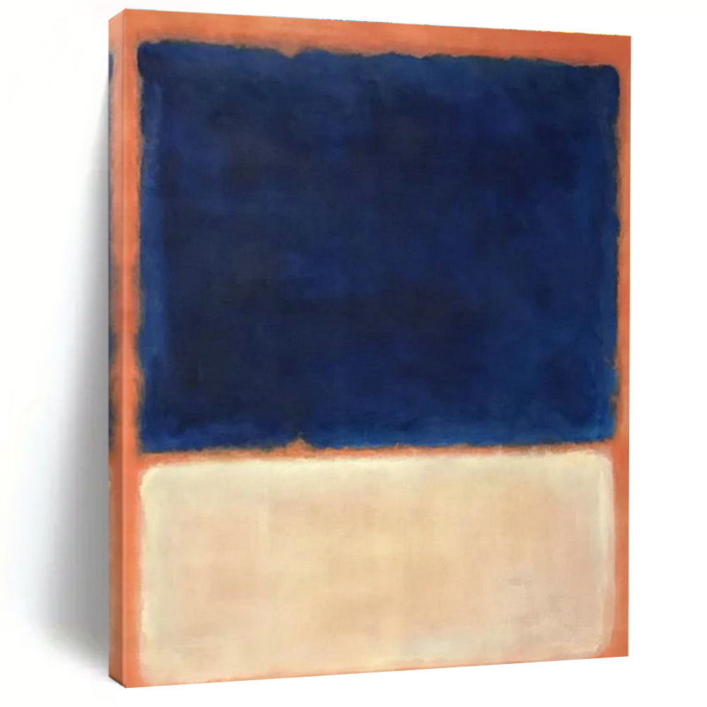 Hand-Painted Abstract Art for Cottage Bedroom & Entryway DLZ2322