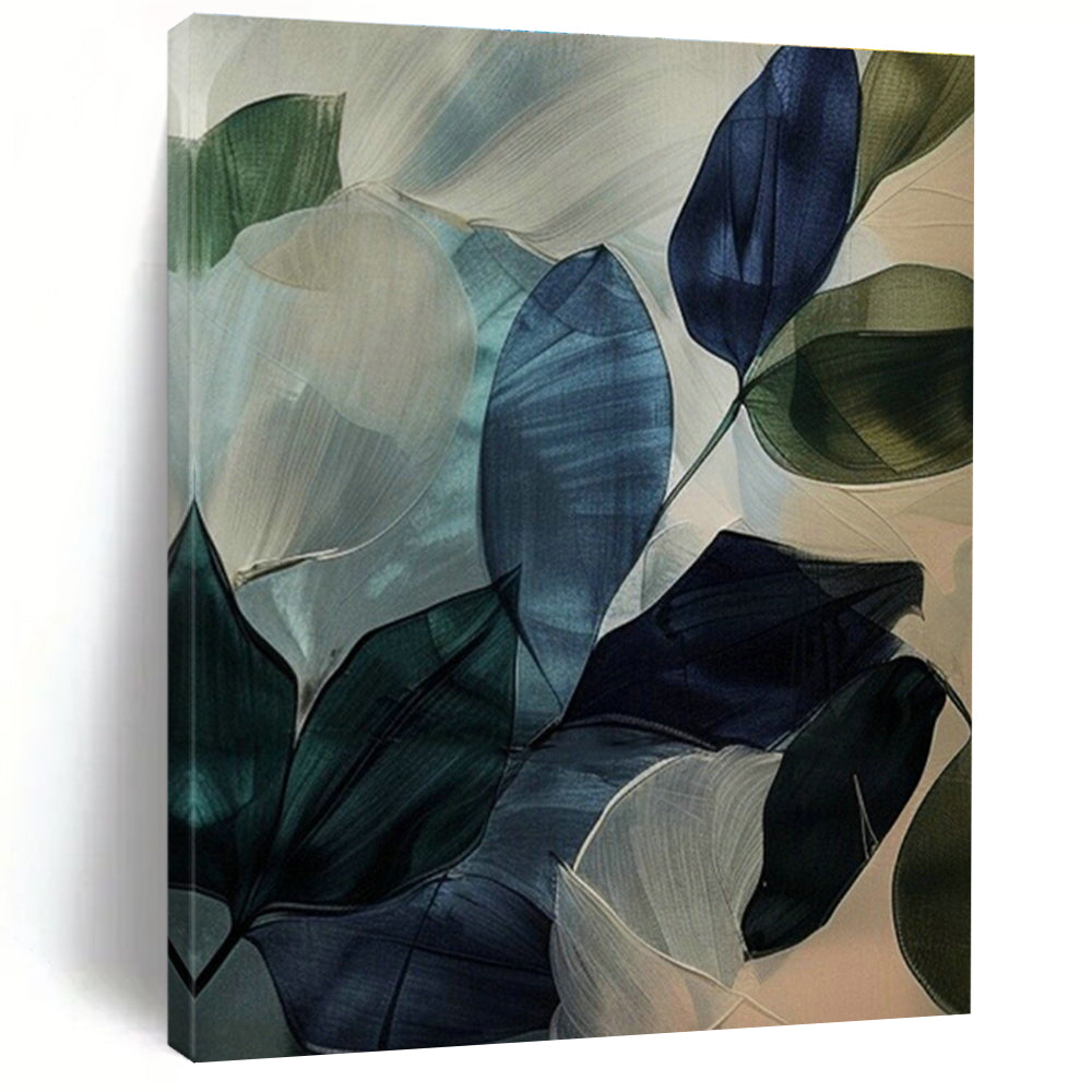 Large-Scale Custom Hand-Painted Abstract Artwork for Office & Hallway DLZ0979