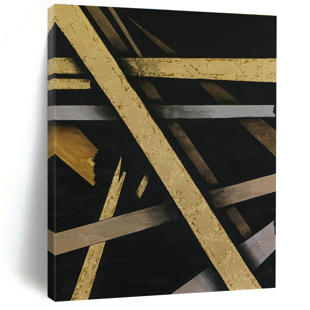 Vastly Extended Bespoke Abstract Canvas for Office & Hallway DLZ1101