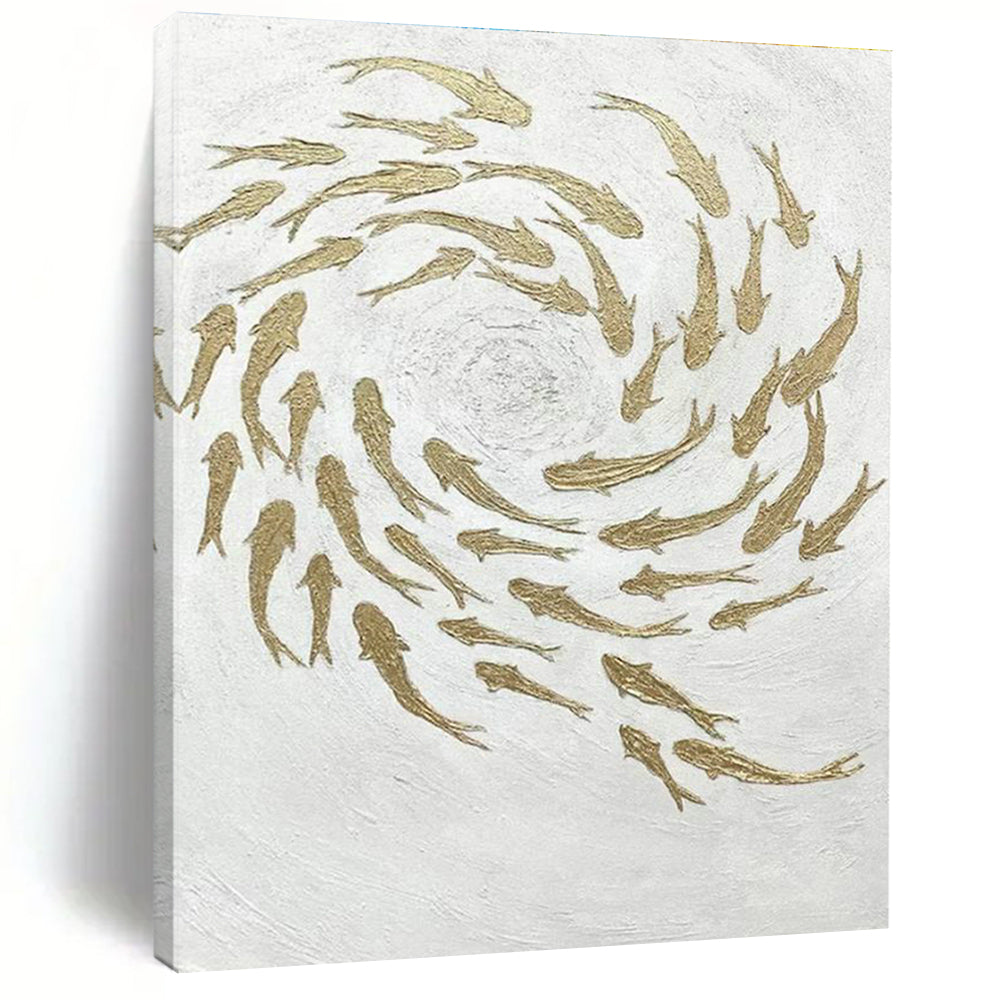 Immense Custom-Fit Handmade Abstract Painting for Office & Hallway DLZ2244