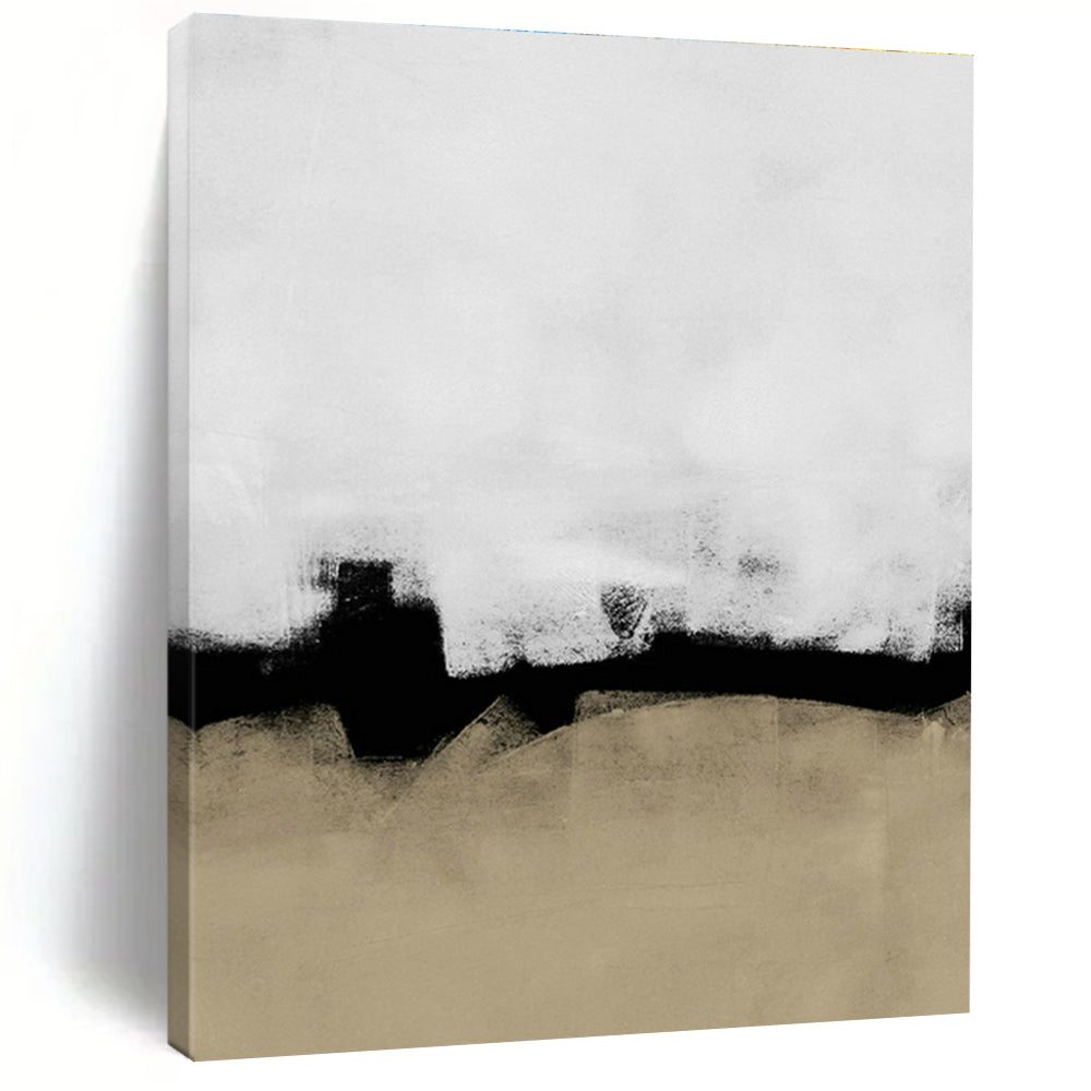 Handmade Abstract Geometric Artwork, Creating a Cozy and Comfortable Environment for Bedroom and Dining Room DLZ0972