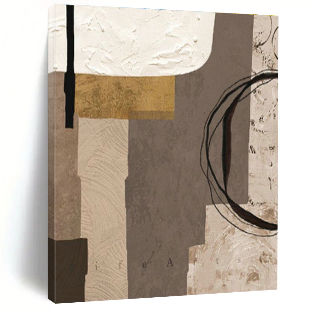 Colossal Custom - Built Handmade Abstract Wall Art for Dining Room & Hallway DLZ2216
