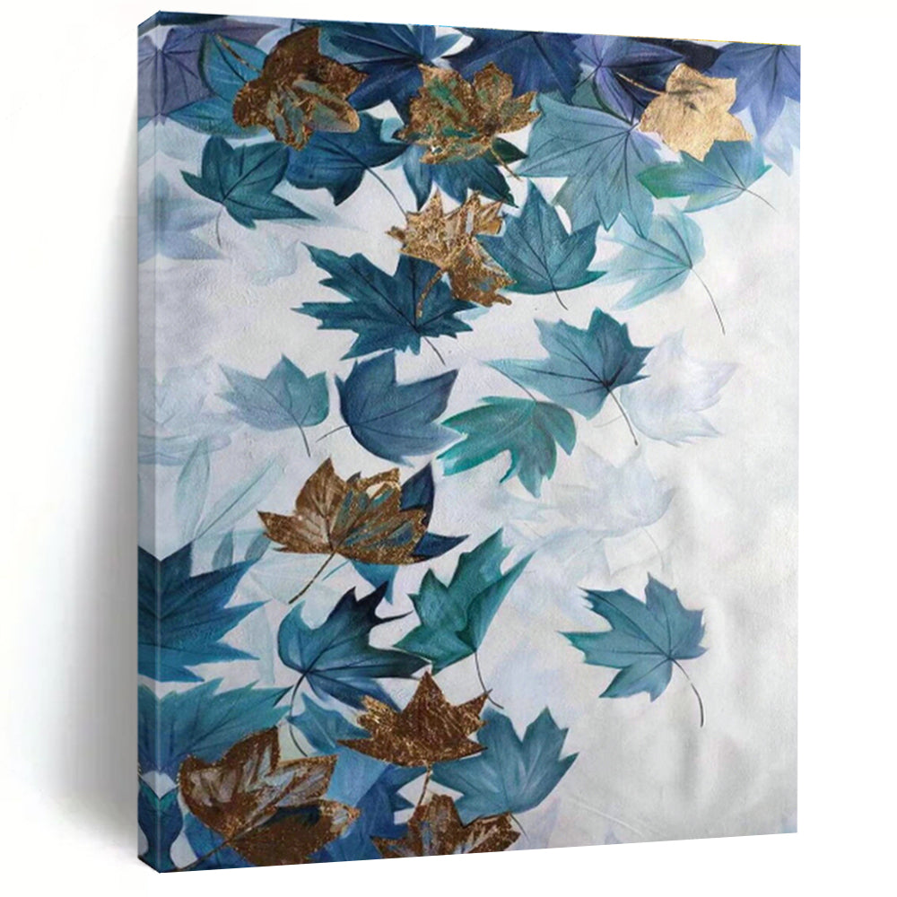 Custom Hand - Painted Abstract Murals for Bedroom and Hallway DLZ0774