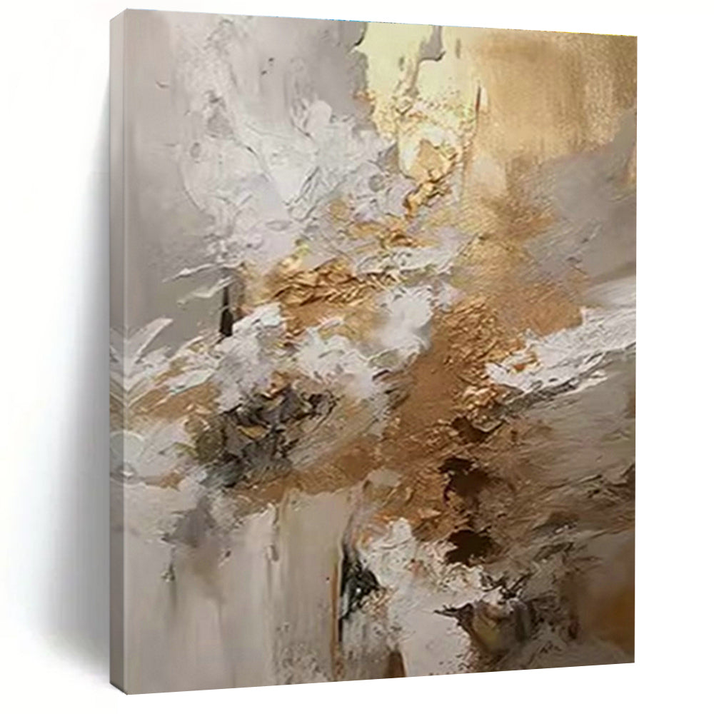 Immense Hand-Painted Abstract Wall Art for Cottage Office & Living Room DLZ1253