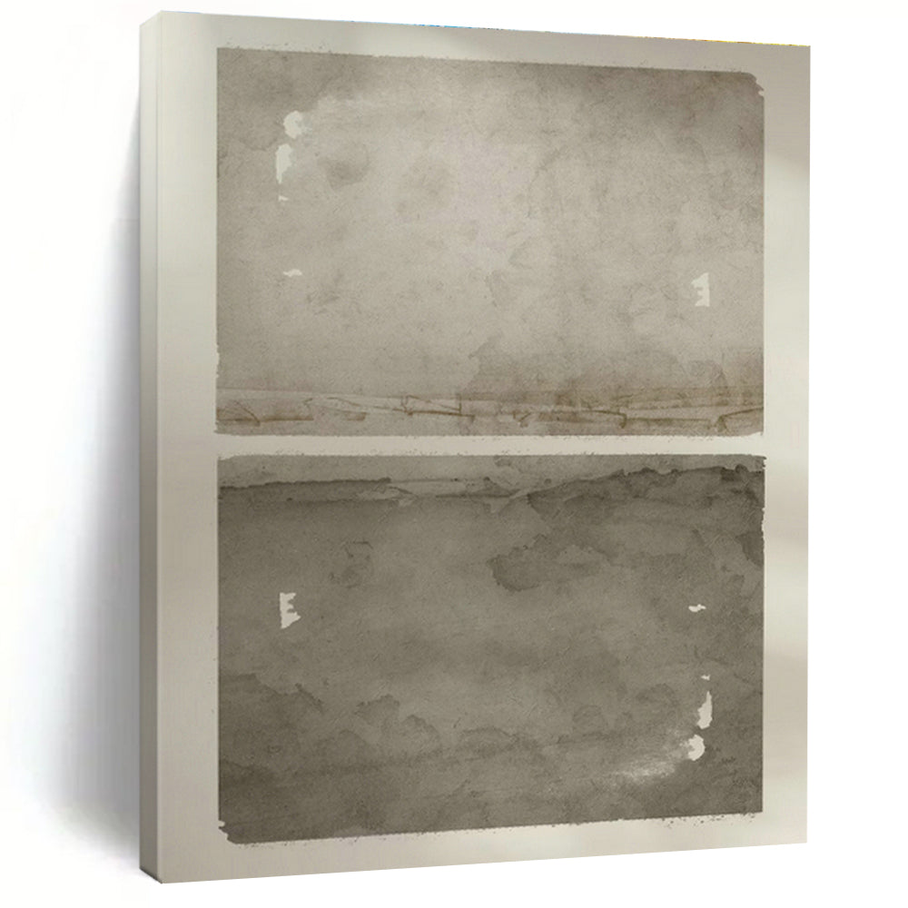 Handmade Large - Format Abstract Triptych for Bedroom & Hallway DLZ1366