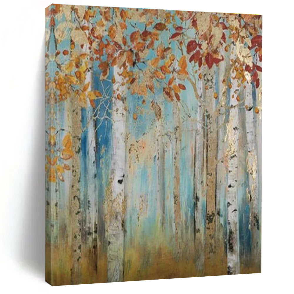 Colossal Custom - Graduated Hand Painted Abstract Art for Dining Room & Entryway DLZ2137